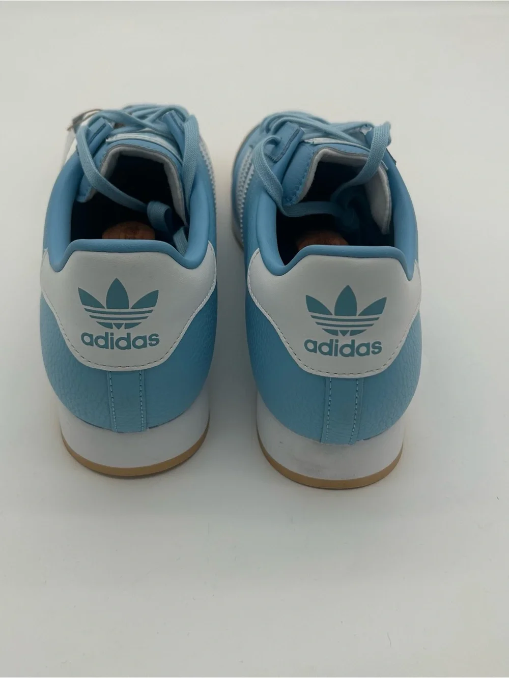 Adidas Samoa Sneakers - Light Blue & White